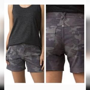 Prana Olivia Camo Shorts